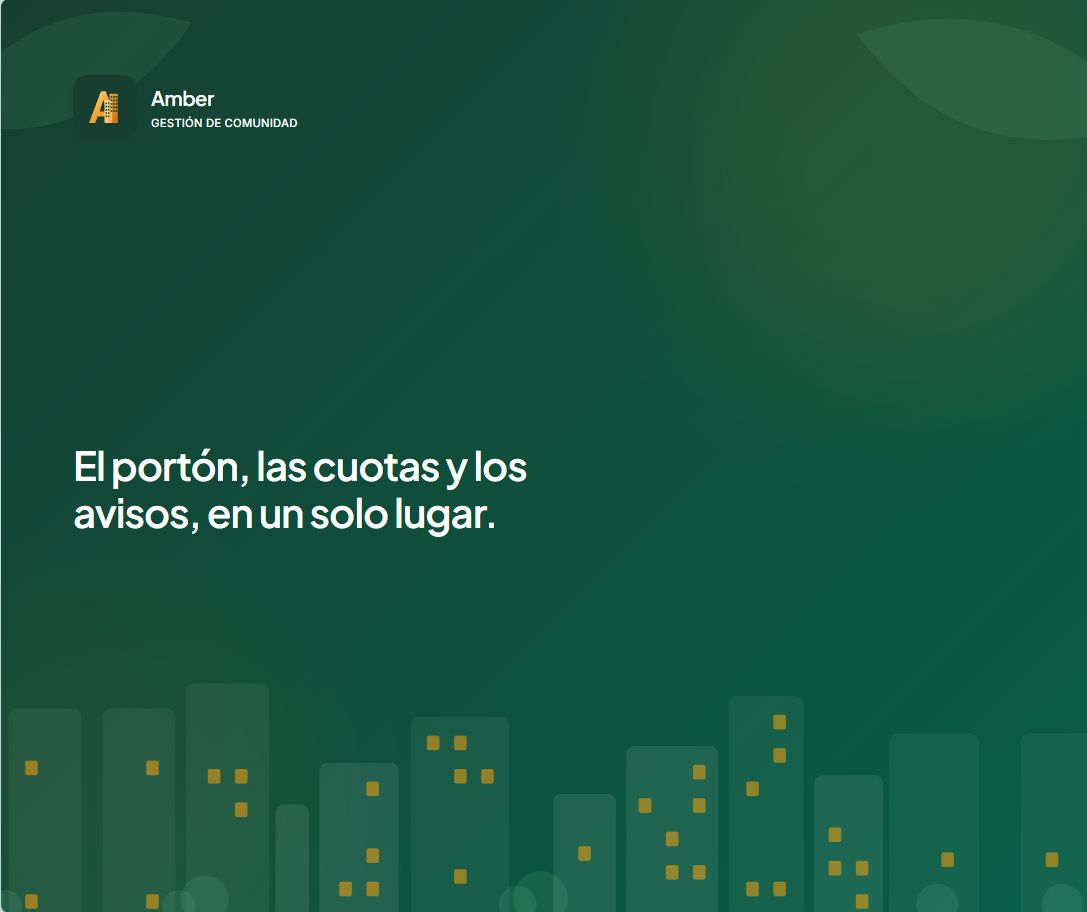 Amber, gestión de comunidad